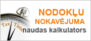 Nodokļu nokavējuma naudas kalkulators